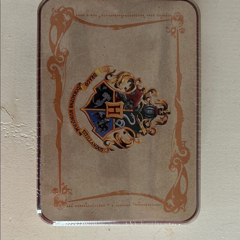 Hogwarts House Crest Playing Cards